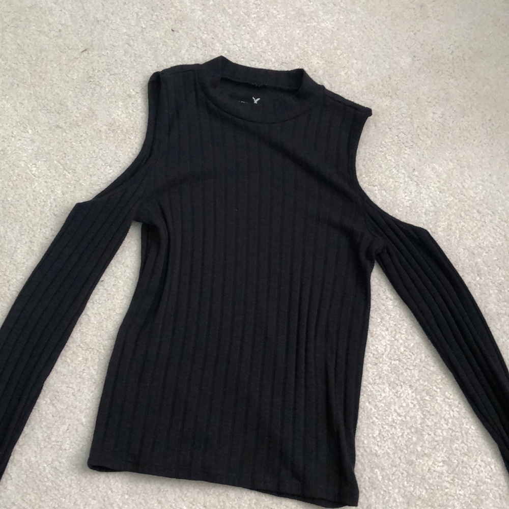 American Eagle Outfitters- Halter Top with Sleeves